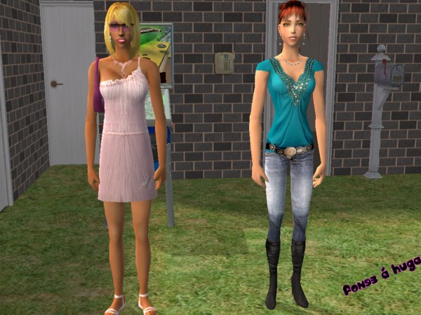 Maria og Britney Stanton