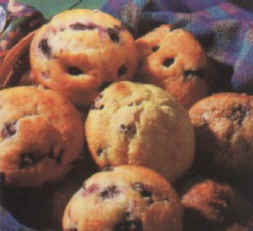 Bláberjamuffins