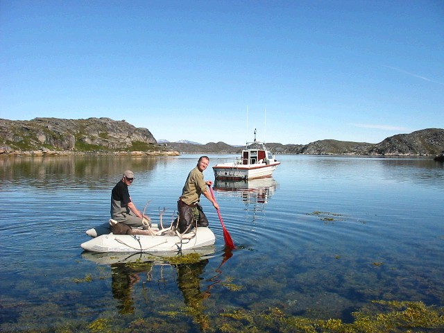 Menn að veiða