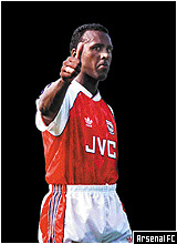 David Rocastle blessuð sé minning hans.
