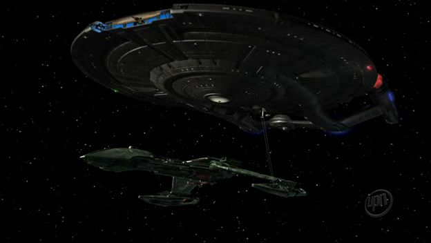 Enterprise vs Klingon Cruiser