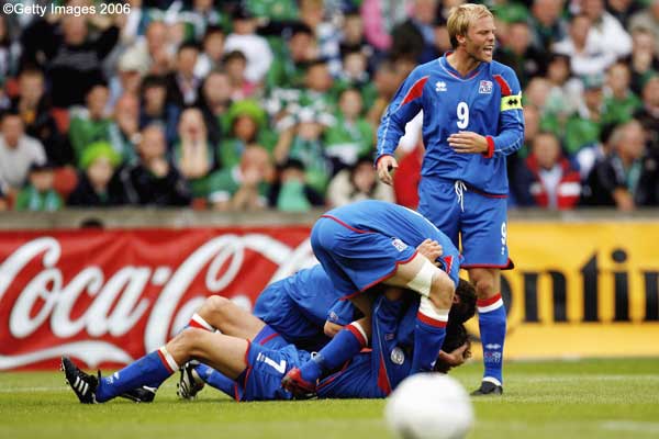 Ísland 3 - Norður Írland 0