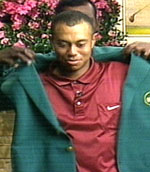Tiger Wood sigrar á Meistaramótinu