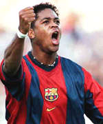 Patrick Kluivert að slá Nistelrooy út!