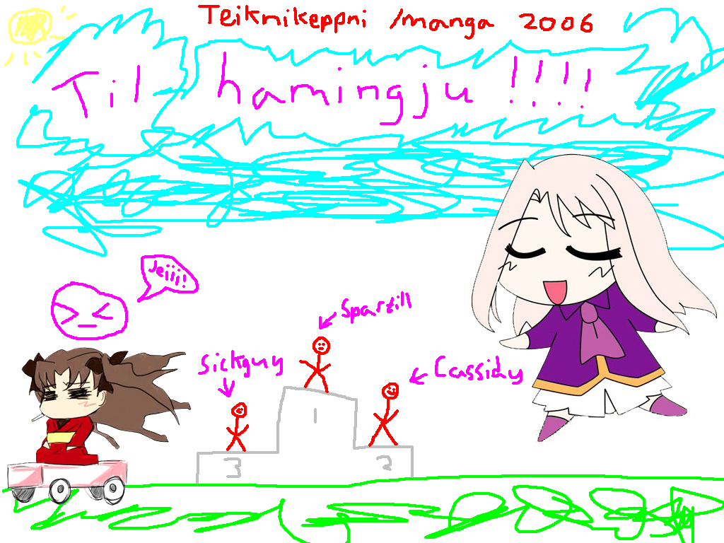 Niðurstöður Teiknikeppni /Manga 2006