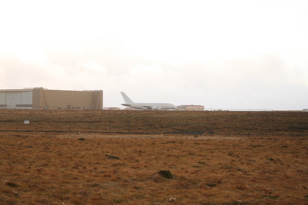 Airbus A380, Keflavík