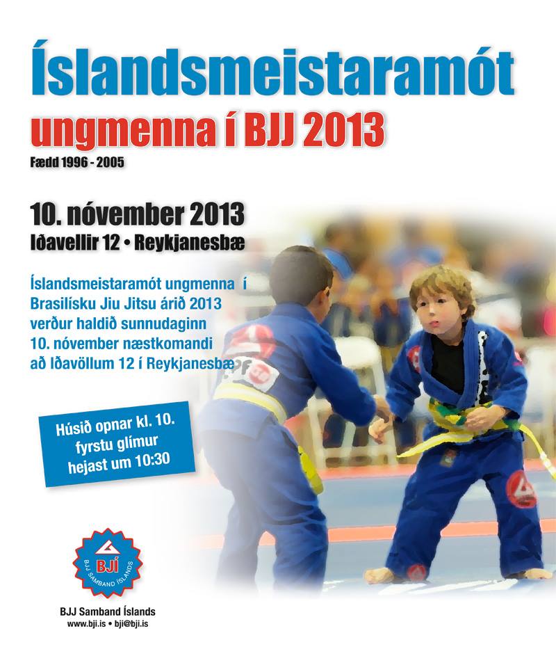 Íslandsmeistaramót ungmenna í BJJ 2013