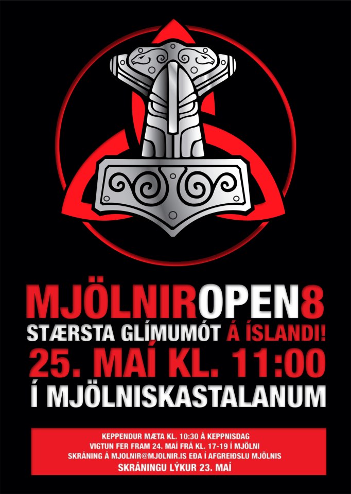 Mjölnir Open verður 25. maí